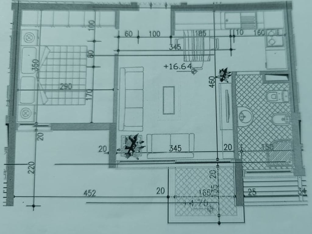 Apartament me qera 1+1 tek Ish Fusha e Aviacionit (ID B2101073) Tirane