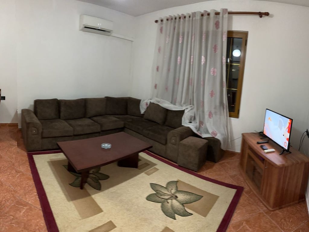 A 1+1 apartment is for rent in the Center for 450 euros.