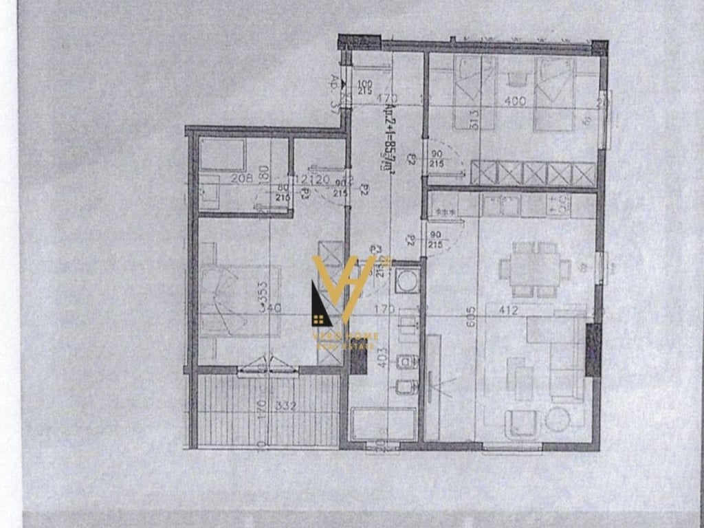 APARTMENT 2+1+BLOCK FOR SALE IN KAMEZ 87,000 EURO