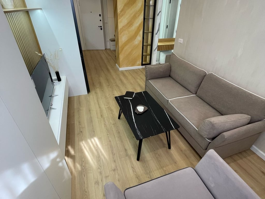 🏡 A modern 1+1 apartment is for rent on Bulevardi i Ri.
