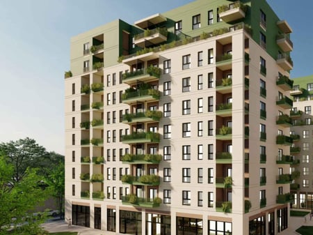 Shitet Apartament 1+1 tek Viva Kompleks, afër Globes në Rrugën e Kavajës.
