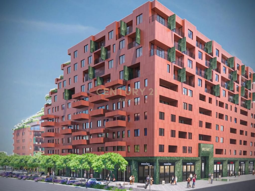 SHITET APARTAMENT 1+1 TE "BREZARET RESIDENCE" RRUGA 5 MAJI