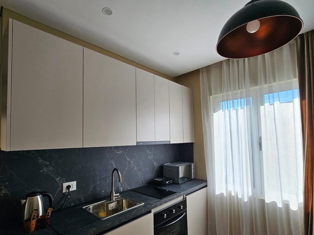 1+1 Apartment for Rent, Train Station, near the Mortgage (Panorama Road) Price: 550 Euros