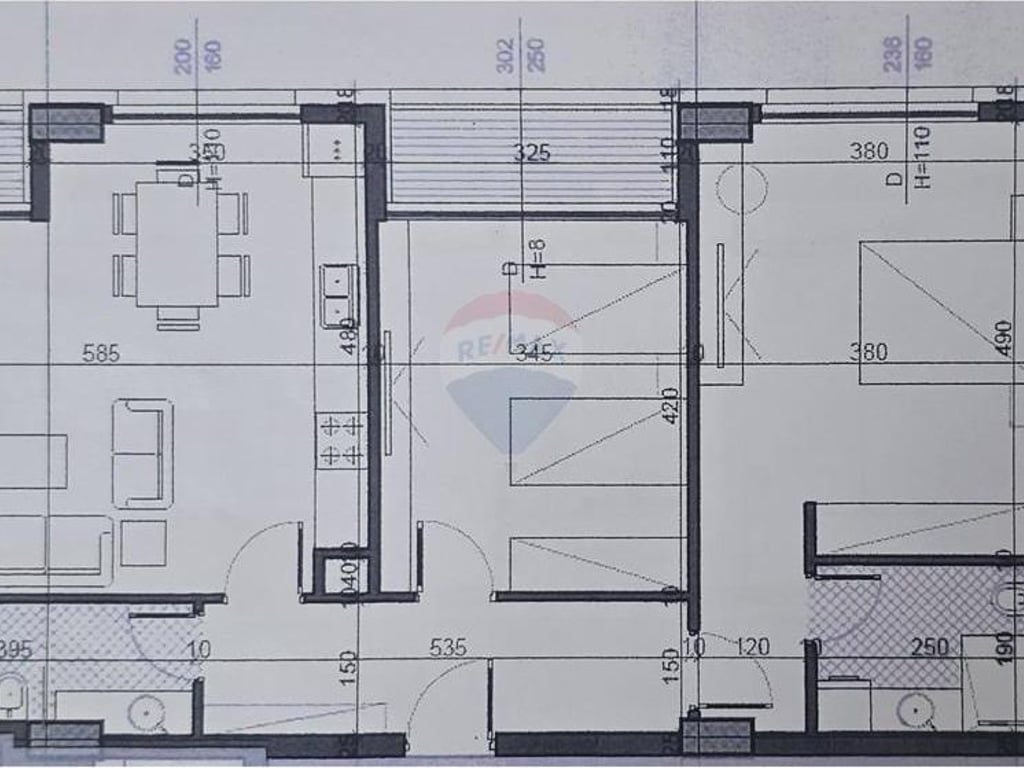 Vendesi appartamento 2+1+2 in Bulevardin e Ri.