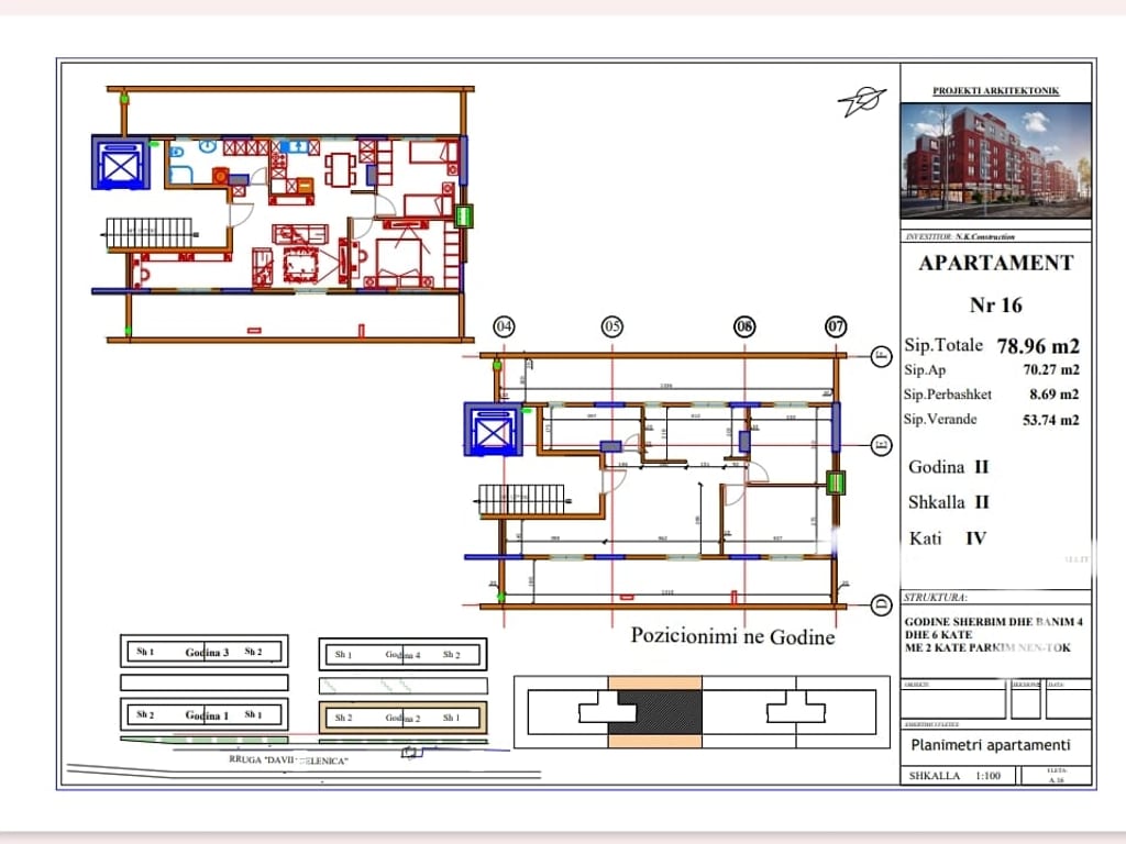 Apartment 2+1 for sale in Selite 📍 Near the Mosque