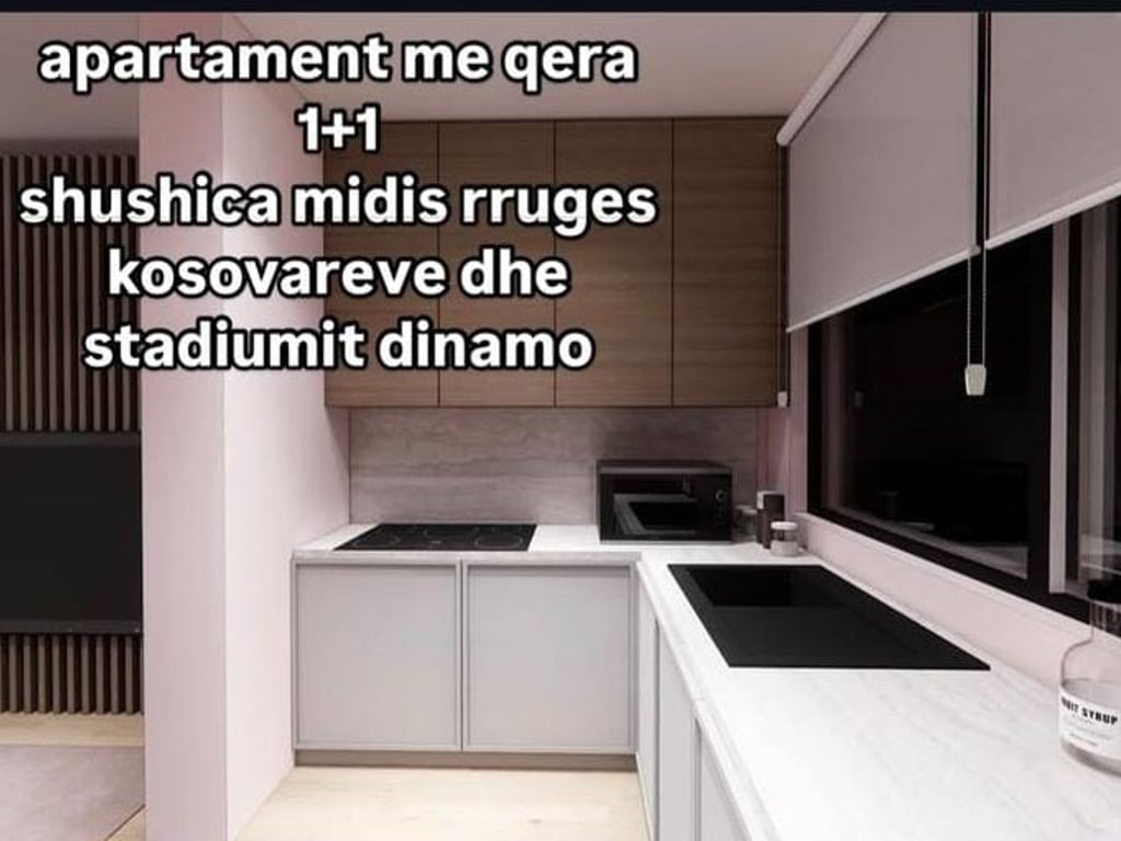 📢 Apartment 1+1 for rent on Rruga e Kosovarve