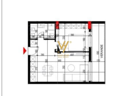 VENDESI APPARTAMENTO 1+1+BLK A PASKUQAN 79.700 EURO