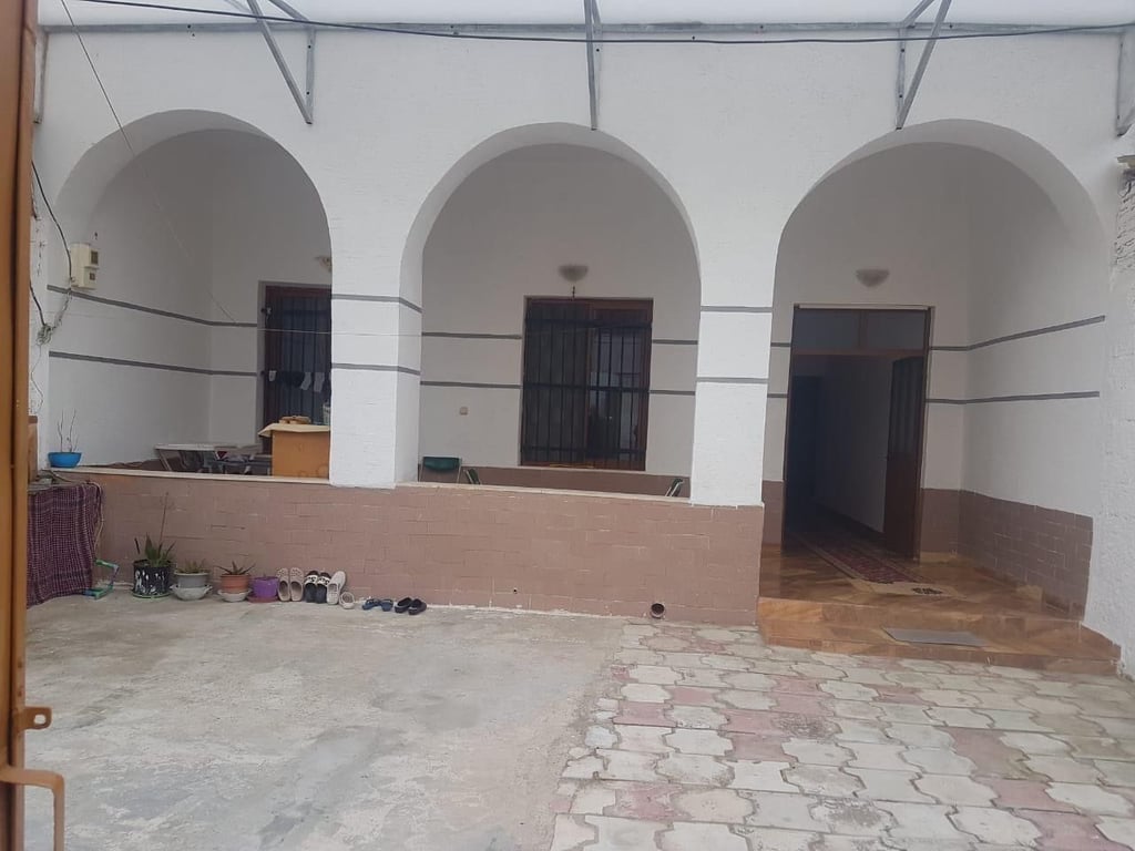 A one-story house is for sale on Myslym Keta Street.