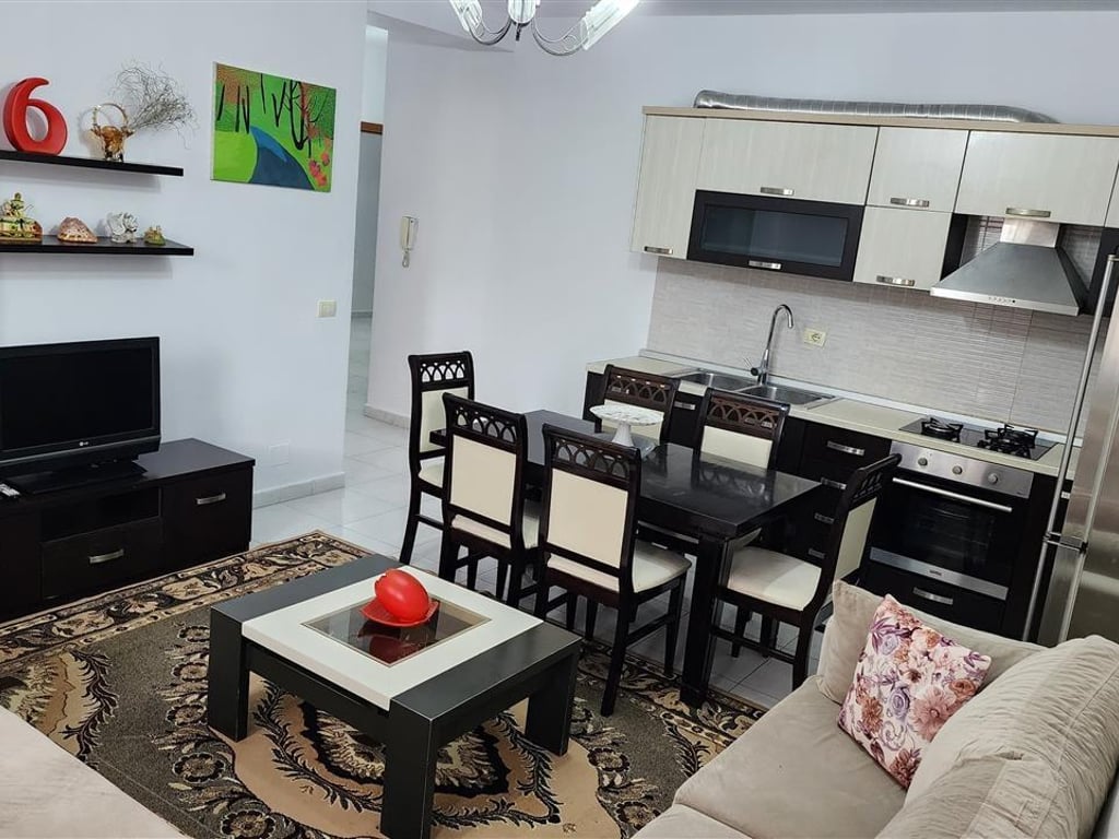 A 2+1+2 apartment is available in Yzberisht, Gega Oil.