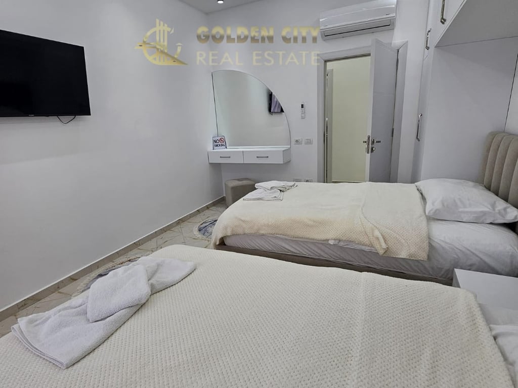 Shitet super apartament 2+1+2 me pamje detin.