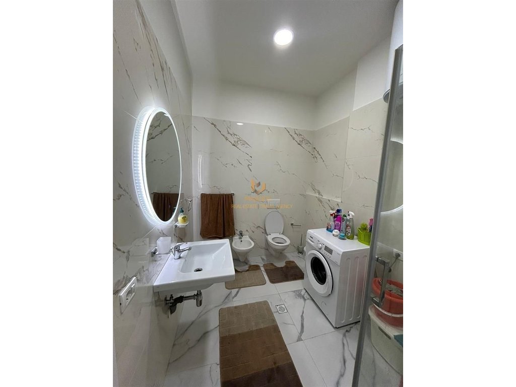 A 1+1 apartment is available for rent on Peti Liqeni Thate street.