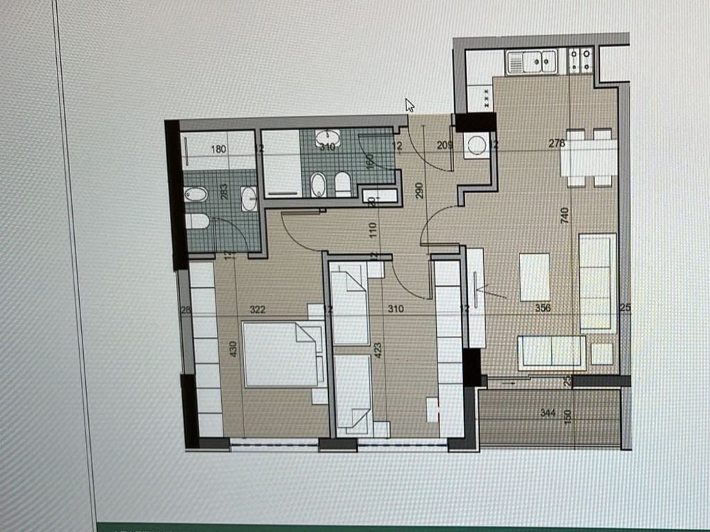 Appartamento 2+1 in vendita Univers City