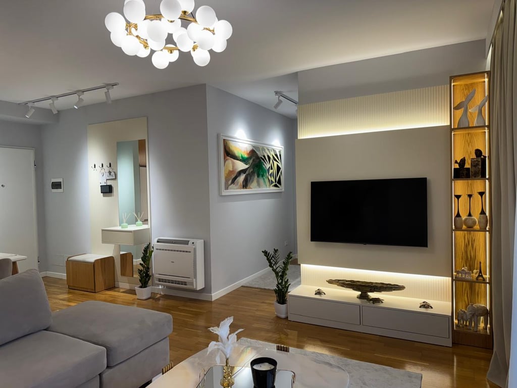 Super 1+1+P apartment for rent on Barrikadave Street.