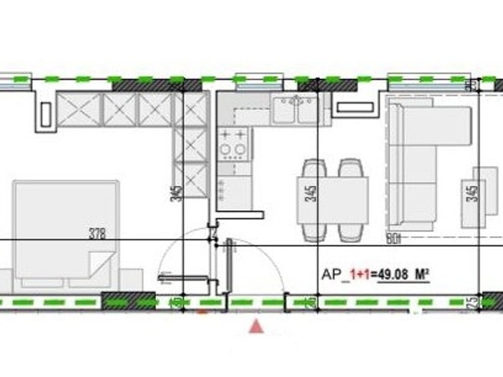 Apartament Ne Shitje 1+1 ne Paskuqan (ID B110435) Tirane.