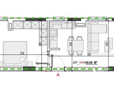 Apartament Ne Shitje 1+1 ne Paskuqan (ID B110435) Tirane.