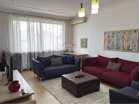 A 2+1+2 apartment is available in Bllok.