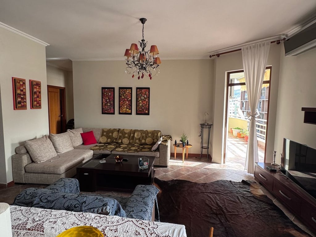 Jepet me qera Apartamenti 1+1 , rruga Kavajes perballe Noves ( del dhe tek Ura Nisherakut) 550 mije