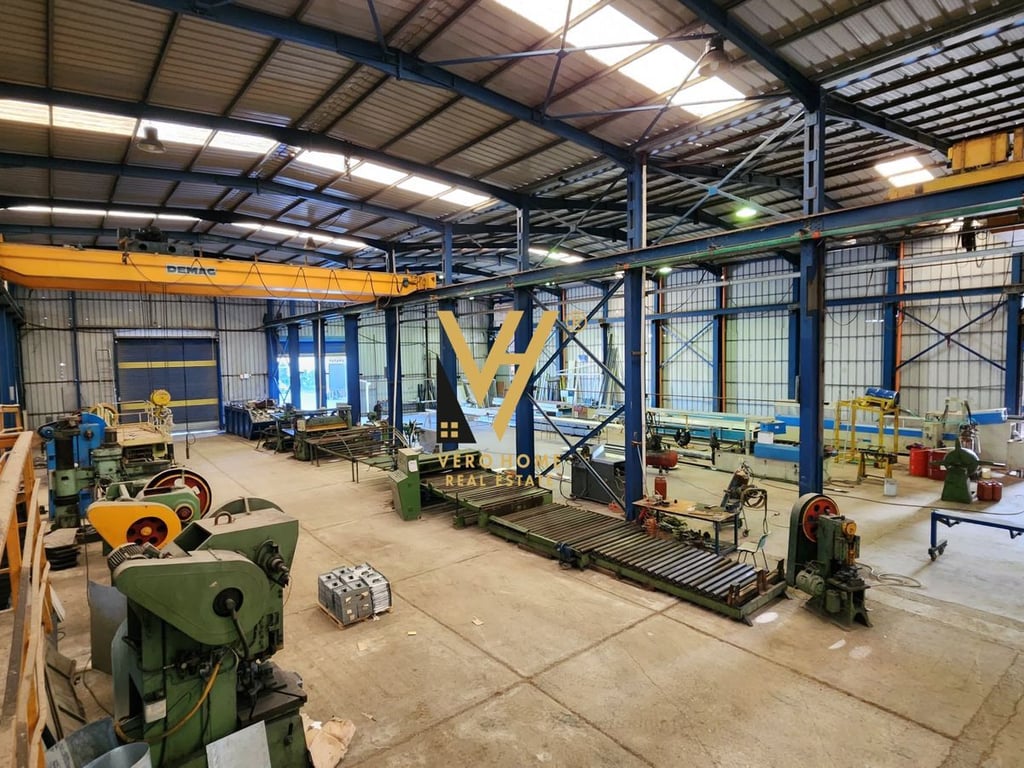 A 12,000 M2 HANGAR FOR SALE IN LUSHNJE FOR 1,900,000 EURO