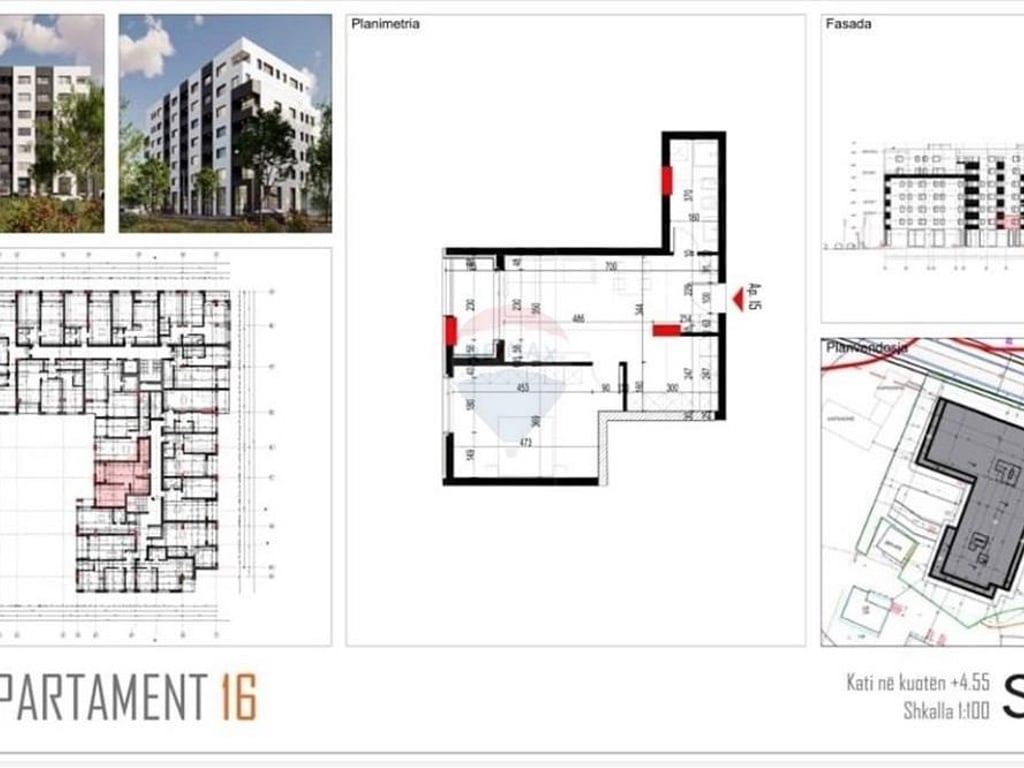 1+1 apartment for sale in Paskuqan!