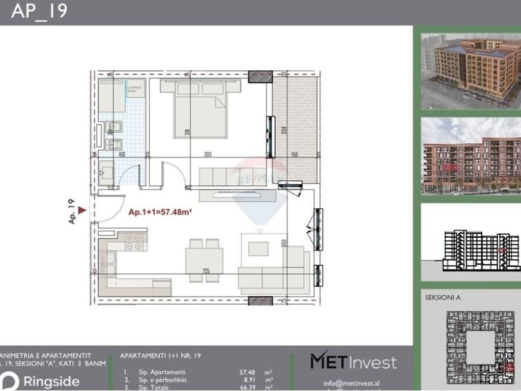 Opportunity Apartment 1+1 for sale in Paskuqan!