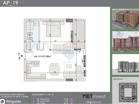 Opportunity Apartment 1+1 for sale in Paskuqan!