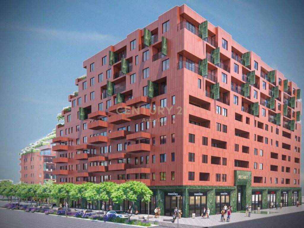 Shitet apartament 2+1 te "Brezaret Residence" rruga 5 Maji