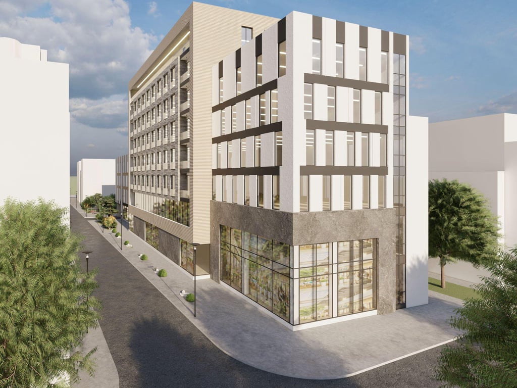 Apartment 2+1 + 2 bathrooms for sale at Kristal Building.