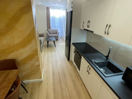 🏡 A modern 1+1 apartment is for rent on Bulevardi i Ri.