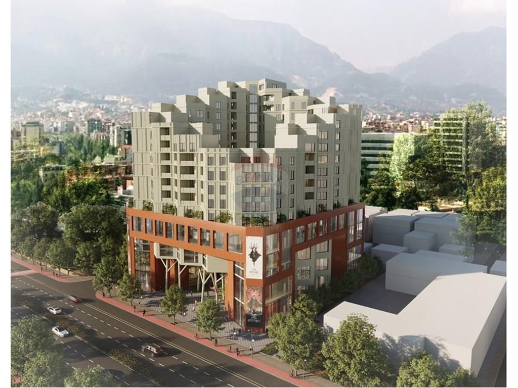 Apartament 2+1+ verande per shitje te Kupola !