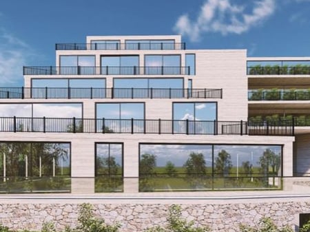 Apartment 1+1 for sale in Dhermi by the sea.