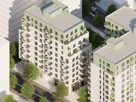 1+1 apartment for sale in the Viva complex.