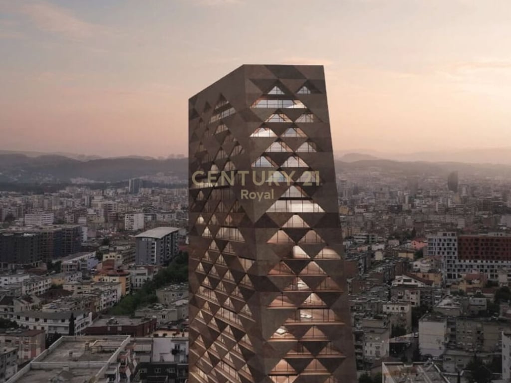 ✨ Appartamento 2+1+2 in Vendita a TIRANA TOWER – Altezza, Eleganza & Vista Panoramica