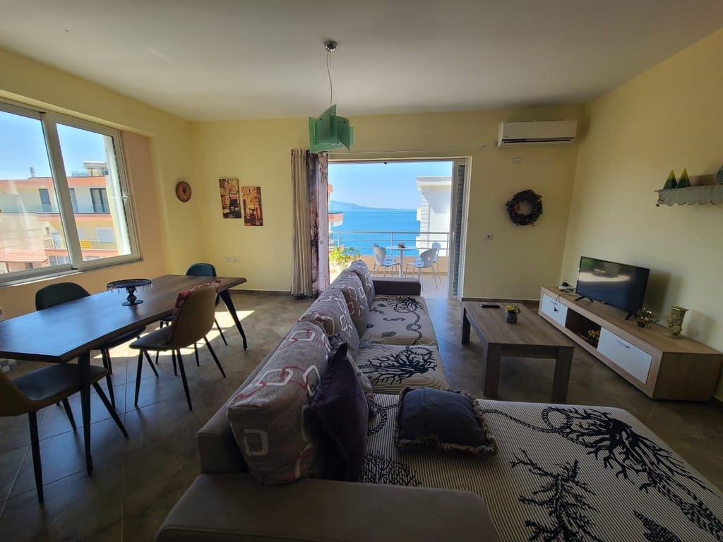 Apartment 2+1 for sale on Butrinti Street, Saranda.
