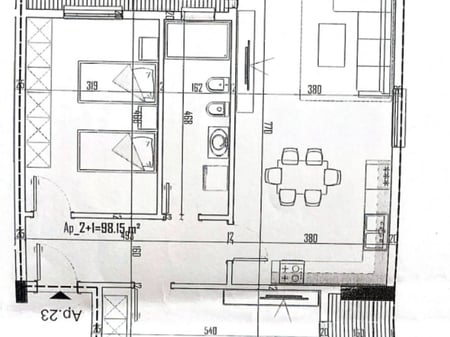 VENDITA APPARTAMENTO 2+1 VICINO AL COMUNE DI KAMEZ