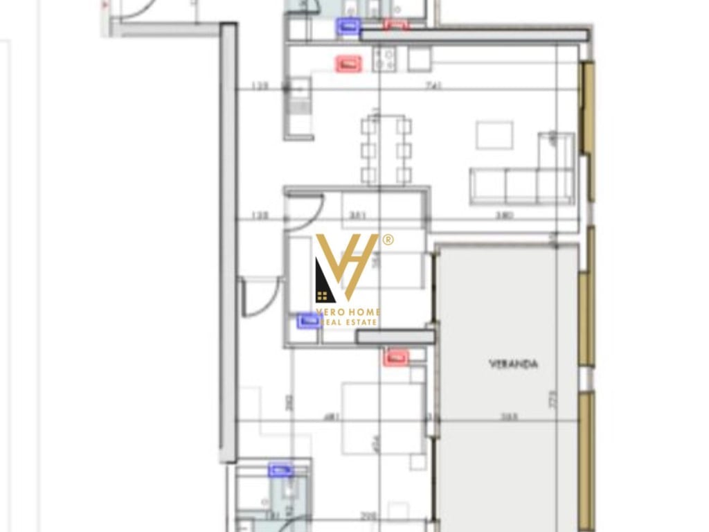 APARTMENT 2+1+2 FOR SALE AT AFA TOWER, NEW MARKET, CLEARING PRICE