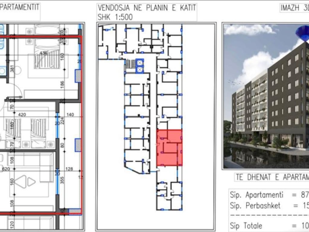 ‼️Paskuqan, apartament 2+1 per shitje, faze pllake!