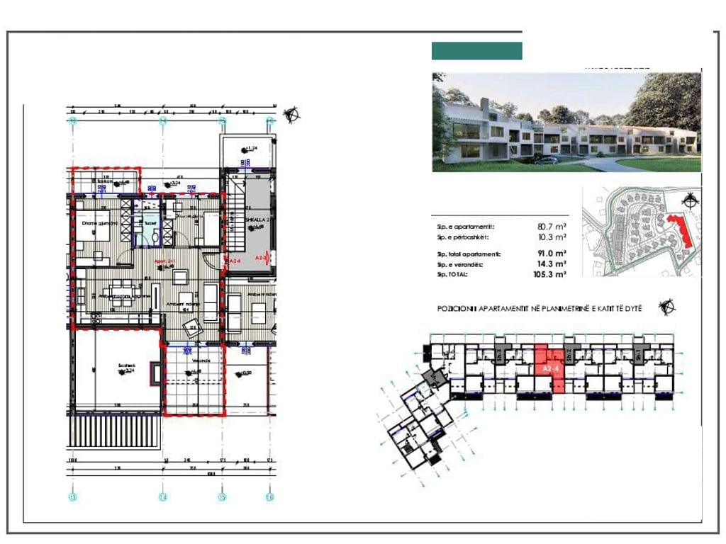 Apartments of various types for sale in one of the most prestigious residences near Lake Farka (ID 41111045)