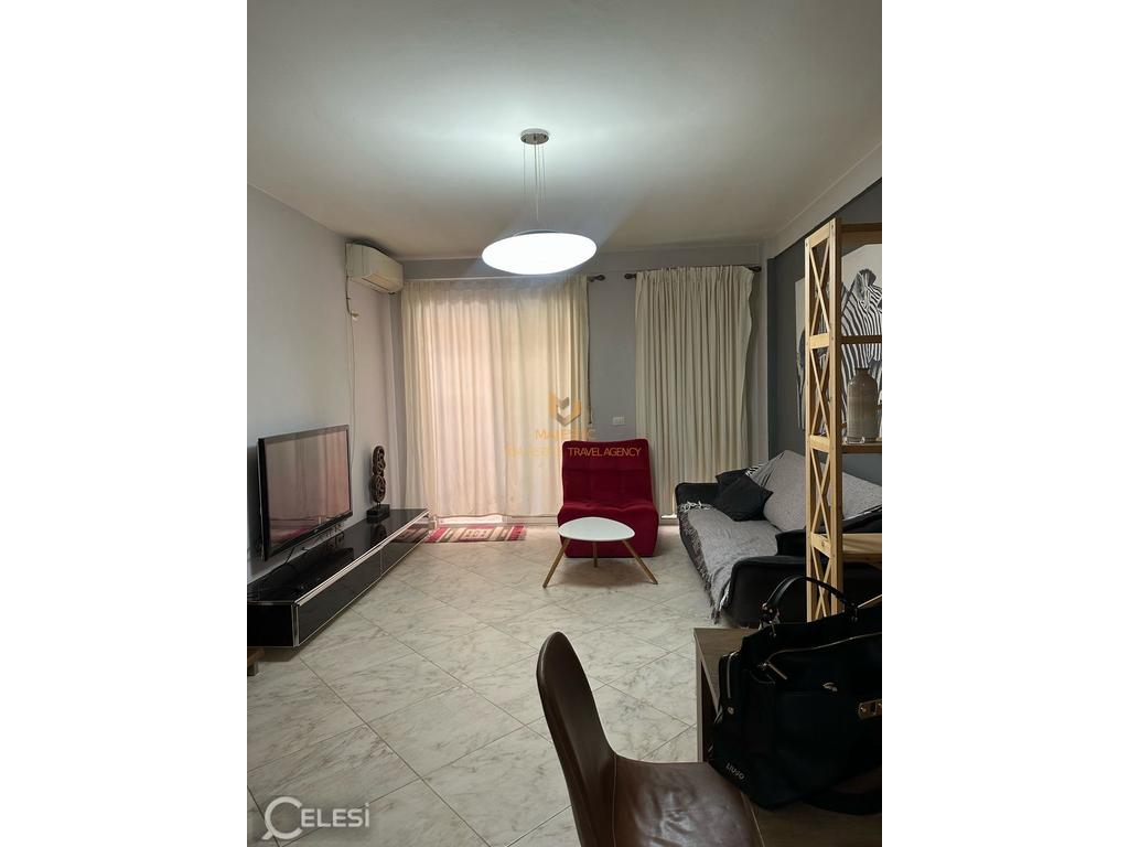 A 1+1 apartment is available for rent in Qesarake, Fresk.