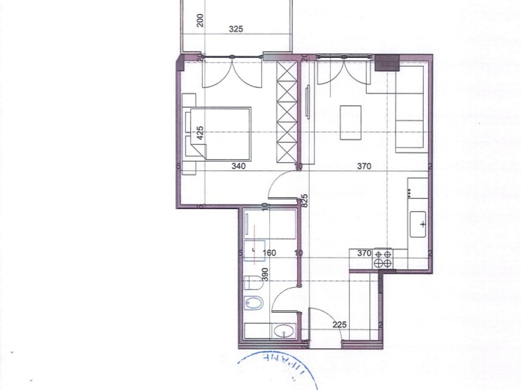 VENDESI APPARTAMENTO 1+1 NELLA RESIDENZA VIVA, EX PARCO, VICINO AL CENTRO GLOBE, TIRANA
