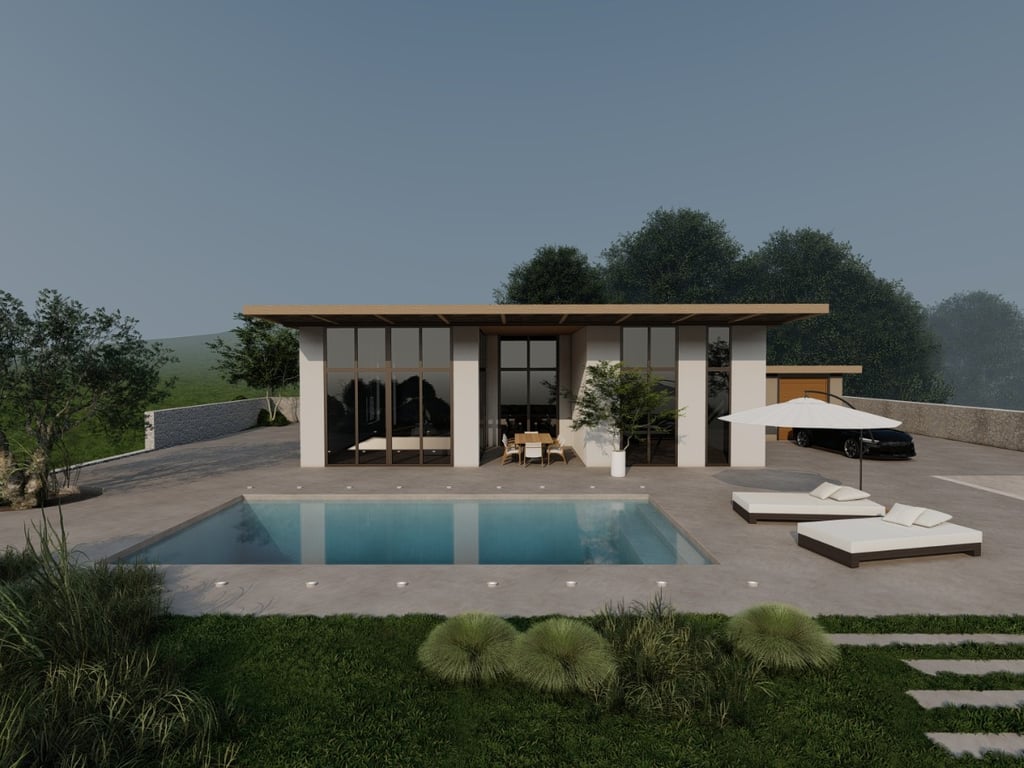 Vilë individuale për shitje në Gjirin e Lalëzit, pranë kompleksit San Pietro 