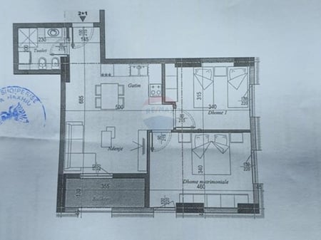 Appartamento 2+1 in vendita a Tirana Entry 2!