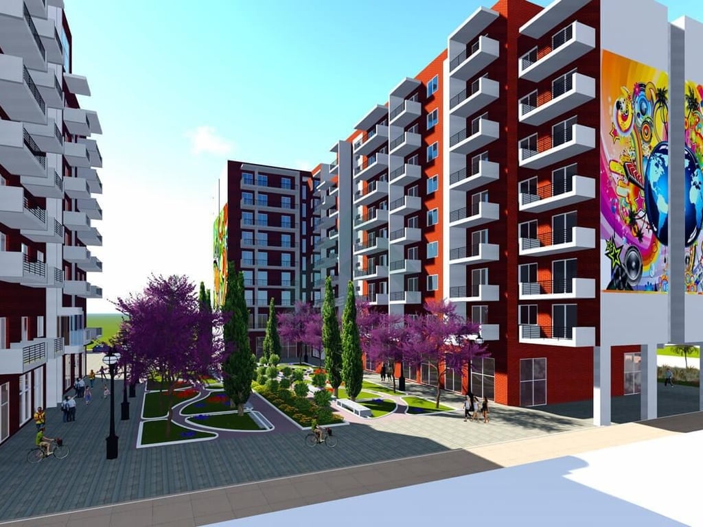 1+1 apartment for sale at Golden Park near American Hospital 3.