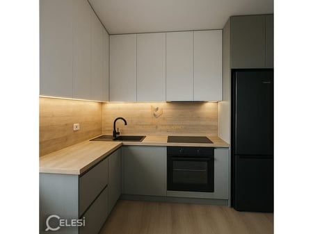A 1+1 apartment with parking is available for rent in Don Bosko, near Trio Tower.