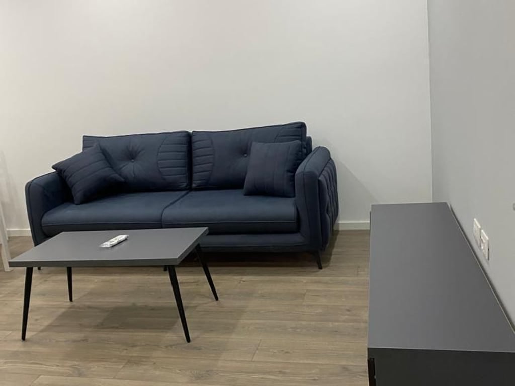 An apartment 1+1 is for rent, near the Municipality Overpass (Kodra e Diellit) next to Aldi market for 450,000 lek.