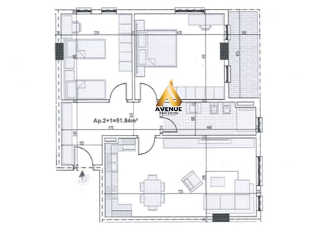 APARTMENT 2+1 FOR SALE IN RING SIDE RESIDENCE PASKUQAN, TIRANA