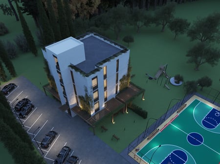For sale: 1+1 Himarë 📍 - Area: 46 m² & 100 m² Yard 🟢 Finishing plaster & Insulation system in progress (5 min from the sea) 🌊
