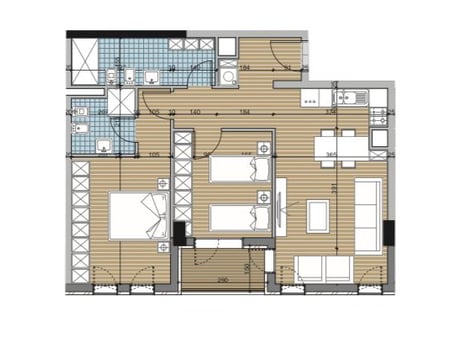 Appartamento in vendita 2+1+2 presso Univers City, QTU