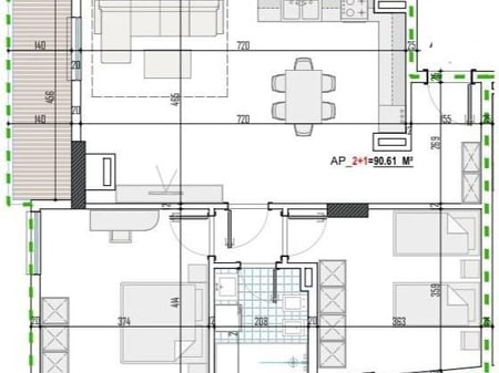 Apartament Ne Shitje 2+1 ne Paskuqan (ID B120670) Tirane.