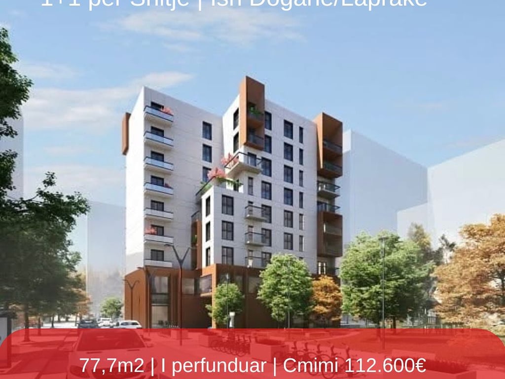 Shitet apartament 1+1 Laprake