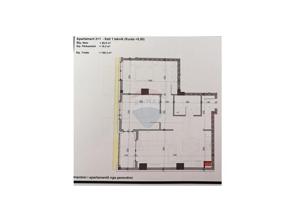 For sale Apartment 2+1 with Parking Space, SOL Complex